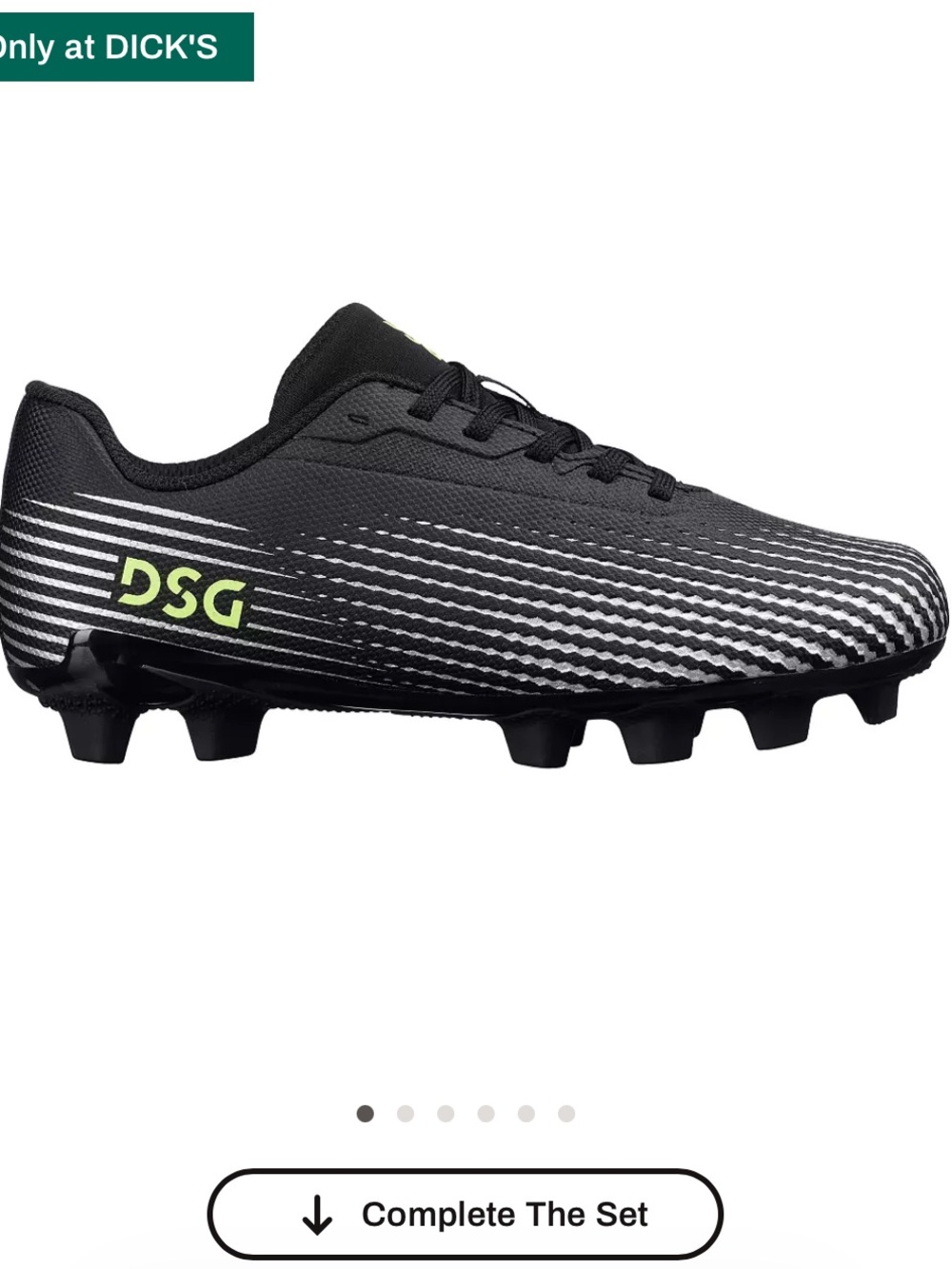DSG Kids' Speed Viper Soccer Cleats Size 9. Worn once